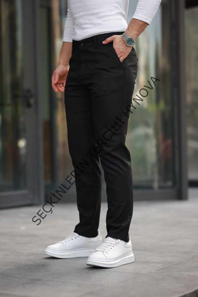 Erkek Dokuma Kumaş Pantolon