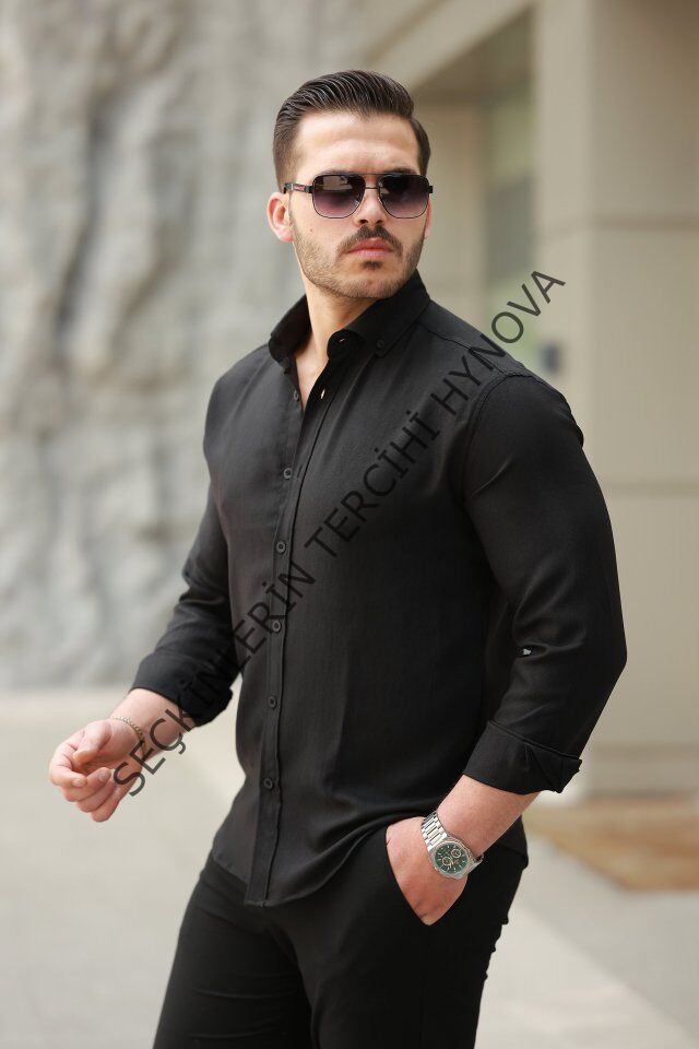 Erkek Uzun Kollu Gömlek