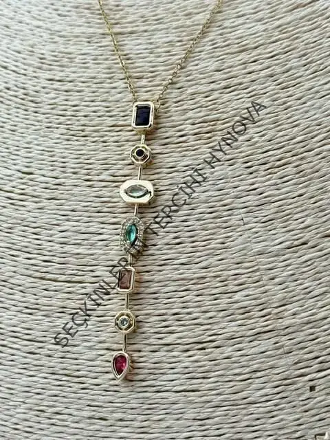 Çelik Y Kolye // KOLYE-4429