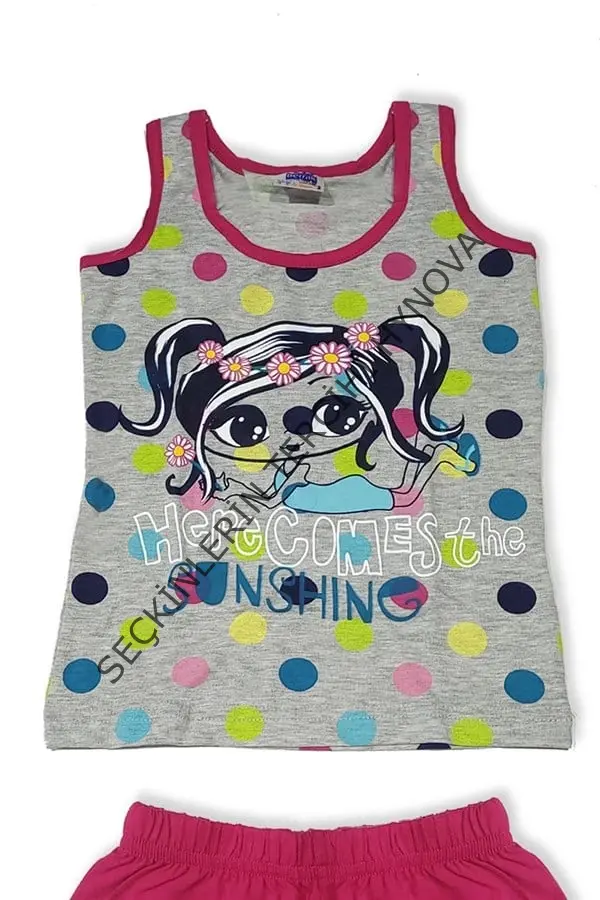 Kız Çocuk Şortlu Takım 6534