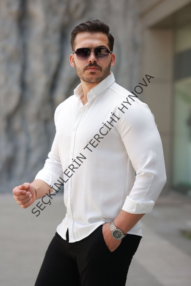 Erkek Uzun Kollu Gömlek