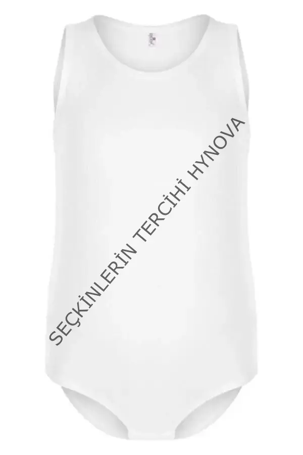 Berrak Kız Geniş Askı Çıtçıtlı Badi 2538