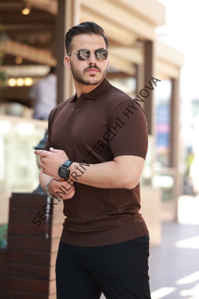 Erkek Hemşire Yaka Kısa Kollu Tişört