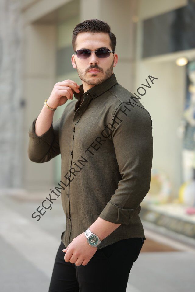 Erkek Uzun Kollu Gömlek
