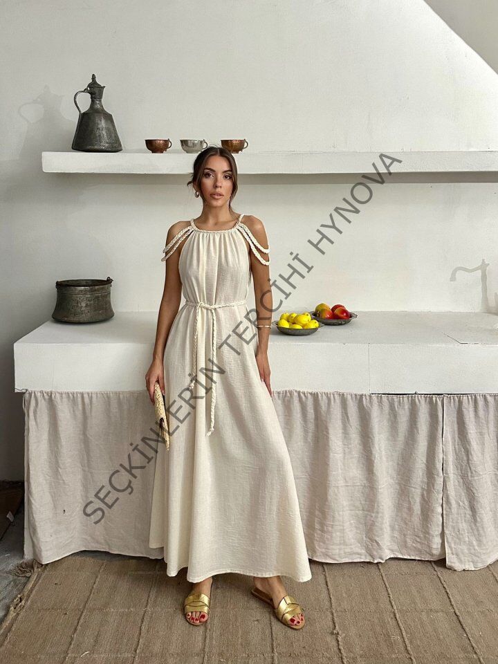 KETEN ELBİSE