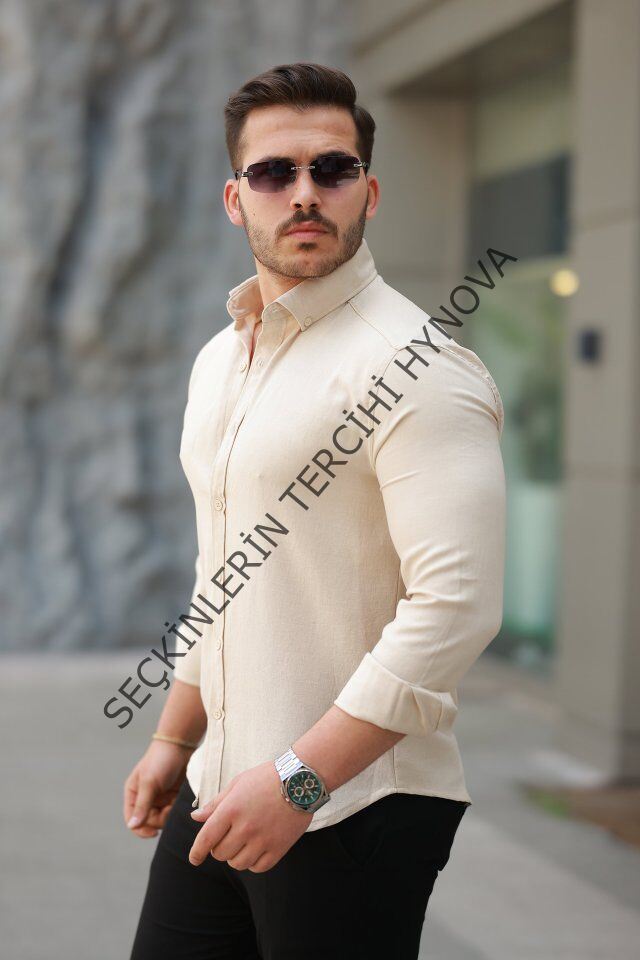 Erkek Uzun Kollu Gömlek