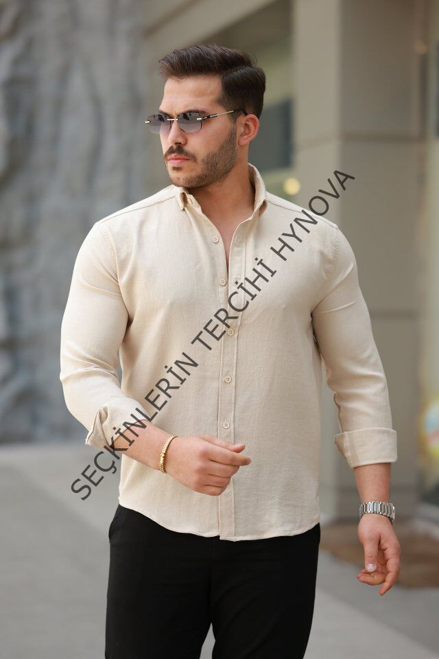 Erkek Uzun Kollu Gömlek