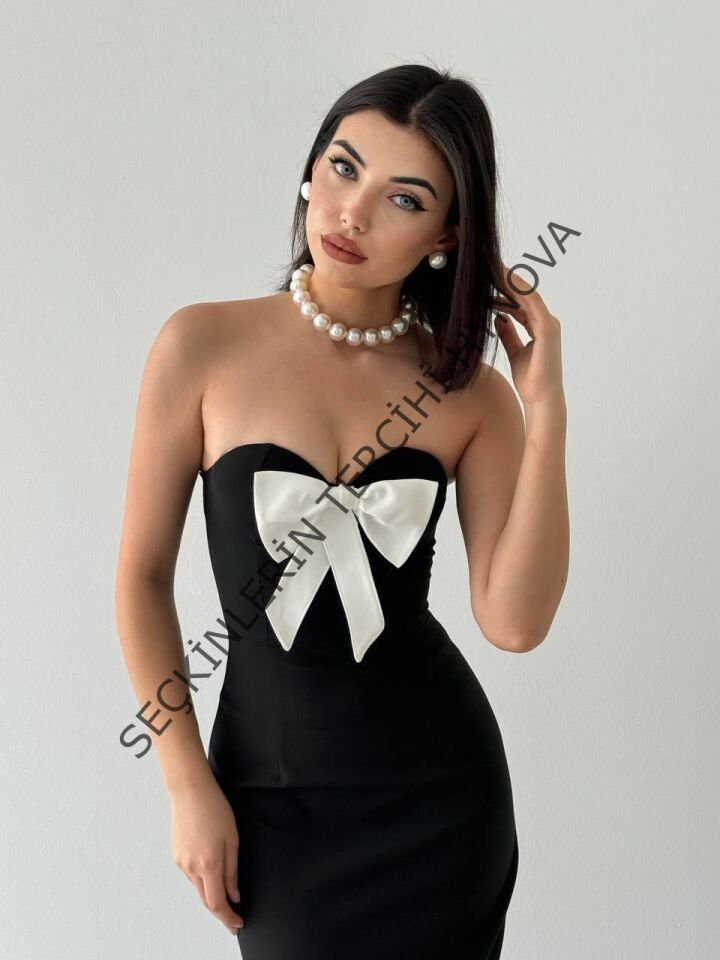 Harvoy Straplez Elbise