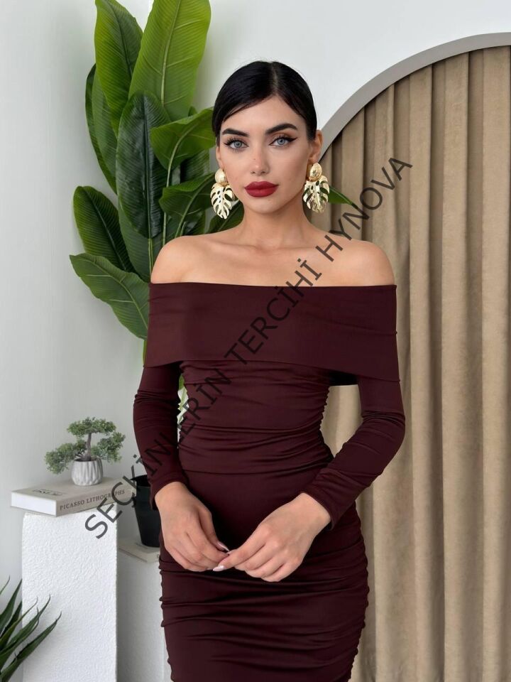 Dakota Drapeli Elbise