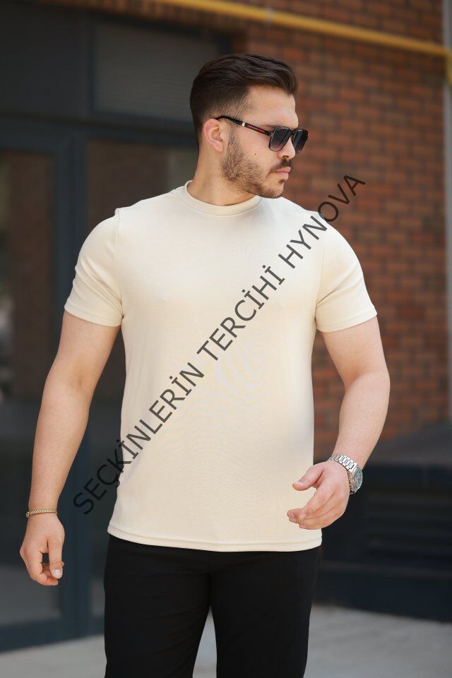 Erkek Basic Kısa Kollu Tişört